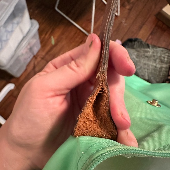 Longchamp Mini Le Pliage in hard to find Mint Green - Picture 7 of 8